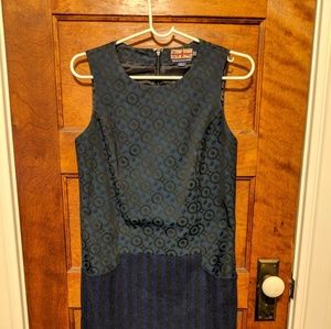 Boden US 8L Dress British Tweed By Moon Sleeveless